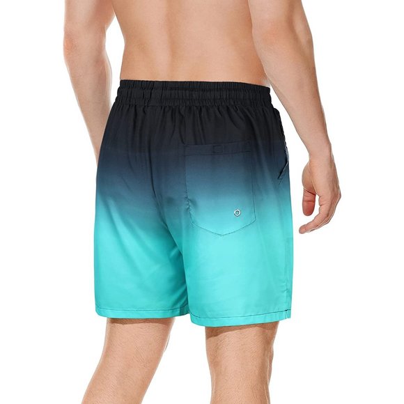 Swim Trunks Quick Dry Bathing Suit for Men with Compression Liner - Picture 3 of 7